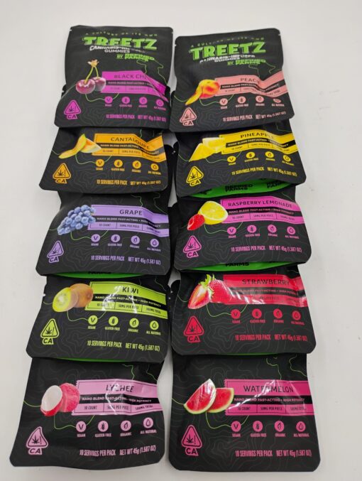 Buy Treetz 500mg (Cannabis-Infused Gummies) By Refined Farms