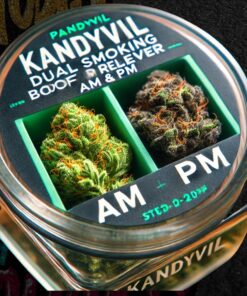 Kandyvil Dual Smoking Boof Reliever AM & PM Premium Cannabis 7grams