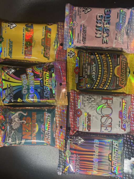Sluggers Hit Prerolls Infused With Diamonds  And Hash 5Pk 3.5G - Image 2